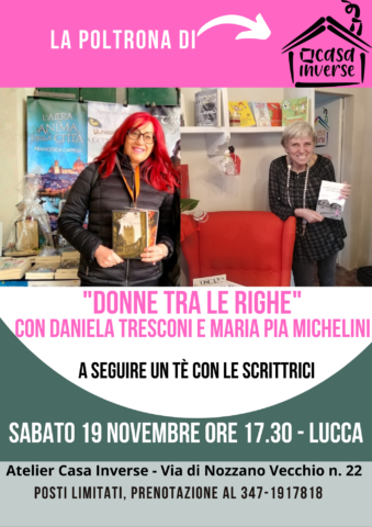 Locandina evento Casa Inverse 19 novembre